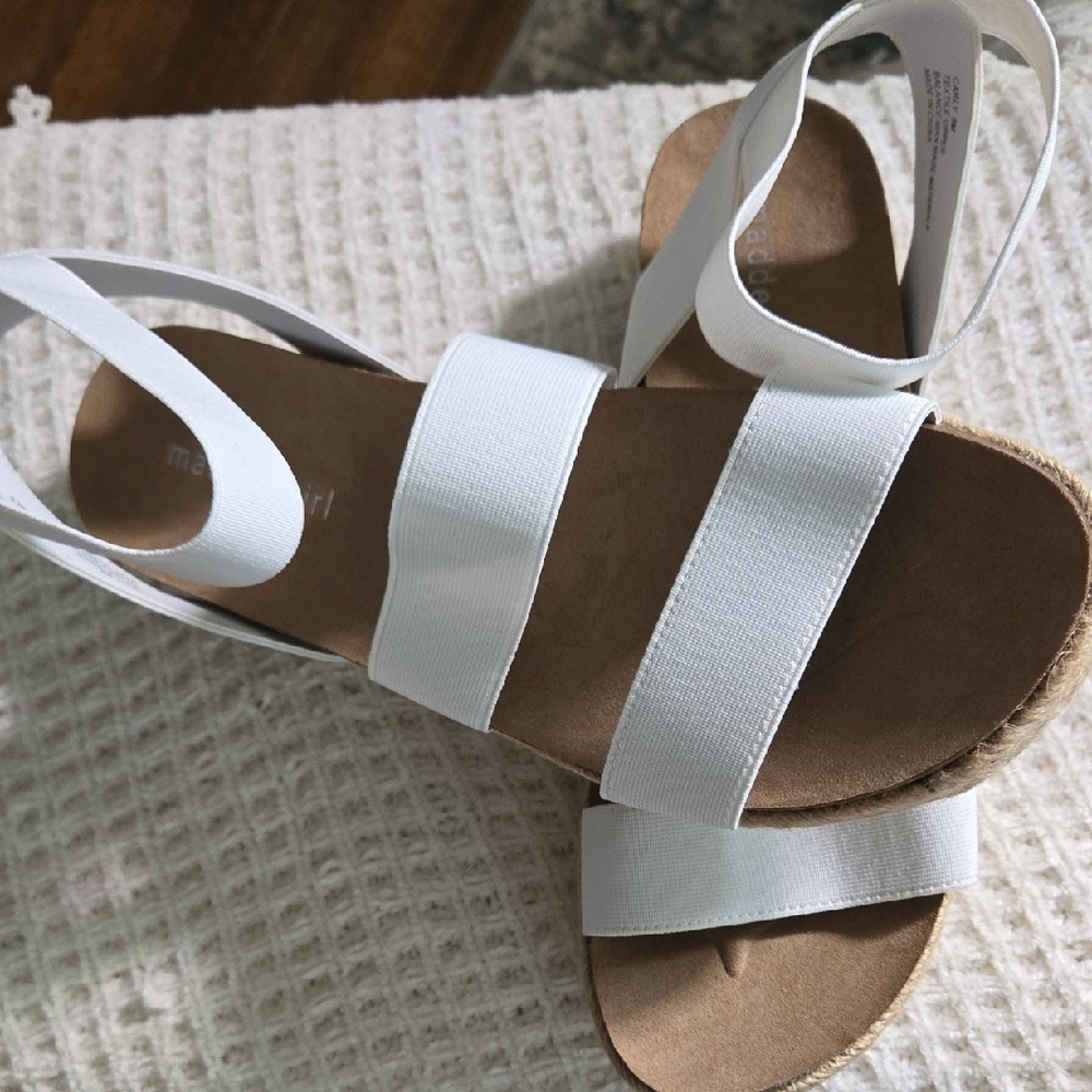 Madden Girl Carly Boho White Strappy Sandals